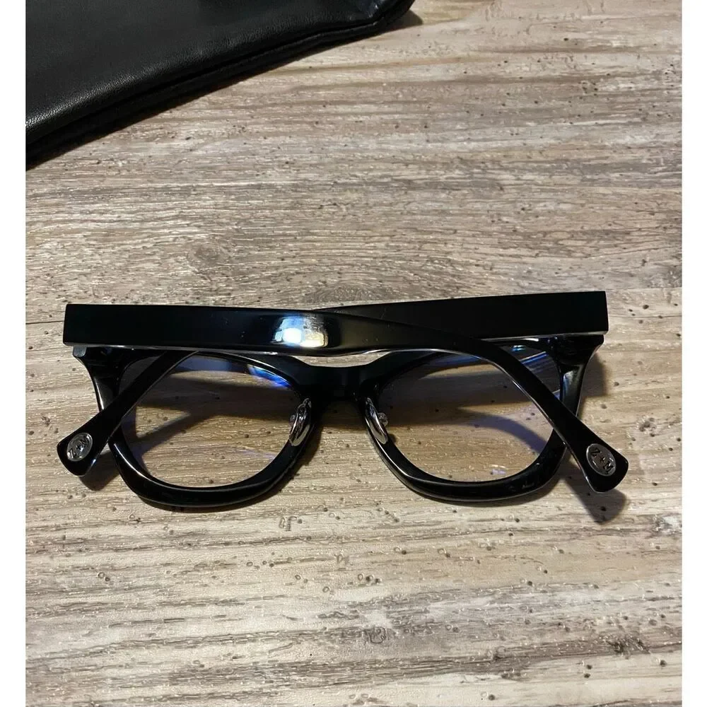 Zigi + Marais Little Black Bling Reader Blue Light Blocking  Eye Glasses
